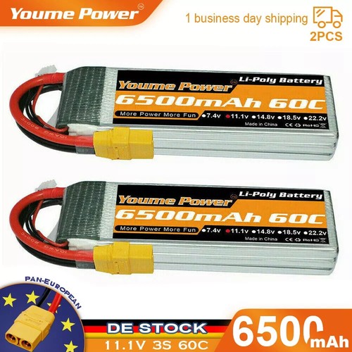 2stück 6500mah 60c - 2stück, 11,1v