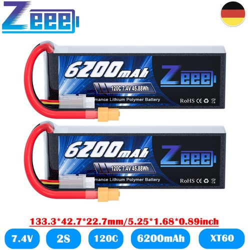 Zeee lipo akku - 2x, batterie