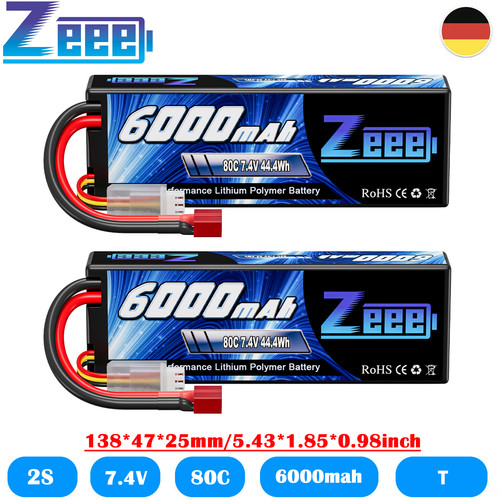 Zeee lipo akku - 2x,