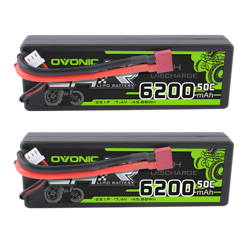 Ovonic 50c 6200mah 2s - 2x,