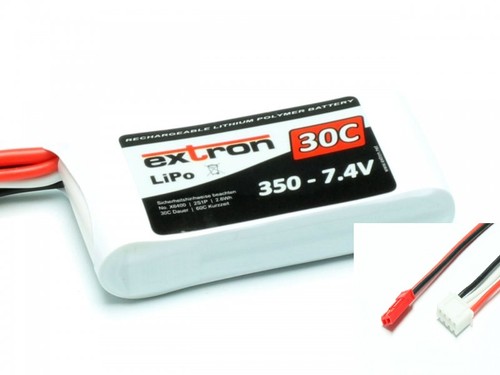 Lipo extron 7 4v - x2, 7,4v