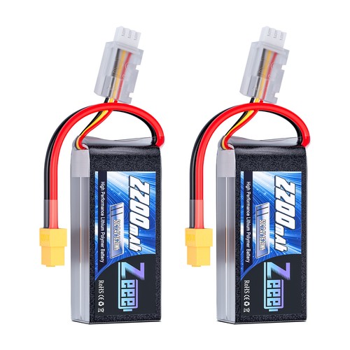 Zeee 2200mah 2s short - 2x,
