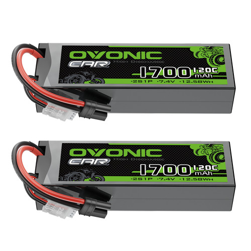 Ovonic 120c 1700mah 2s - 120c,