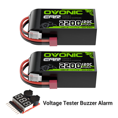 Ovonic 120c 2200mah - 2x,