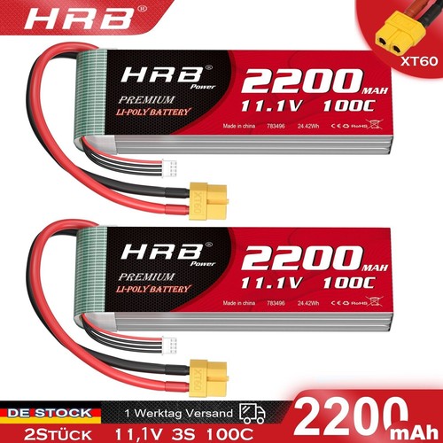 Hrb 2stück 3s - 3s, 2200mah