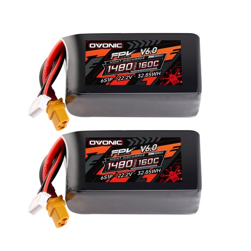 Ovonic 1480mah 160c 2v - 2x,