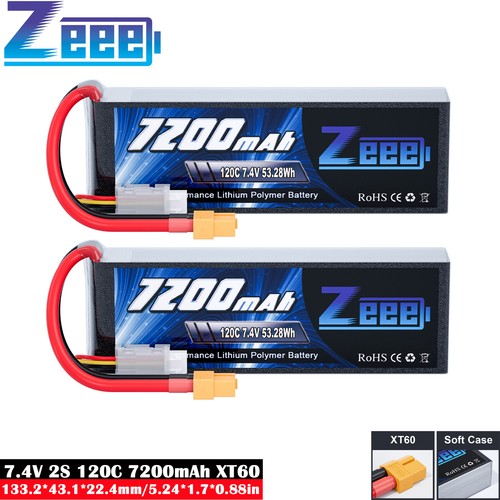 Zeee 7200mah 2s - 2x,