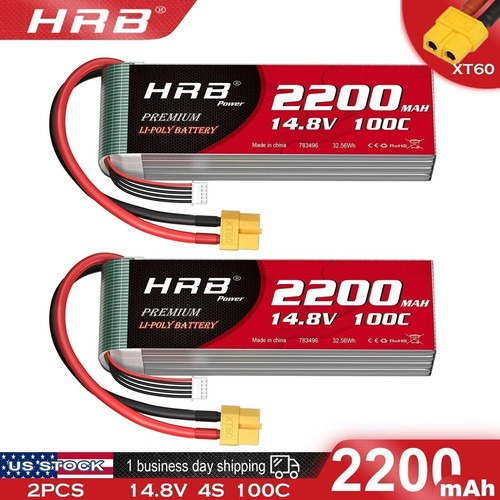 2stück 2200mah xt60 - 14,8v,