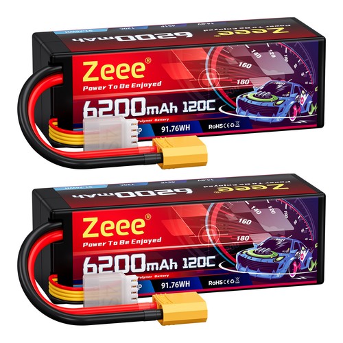 Zeee 6200mah 8v - 2x, lipo