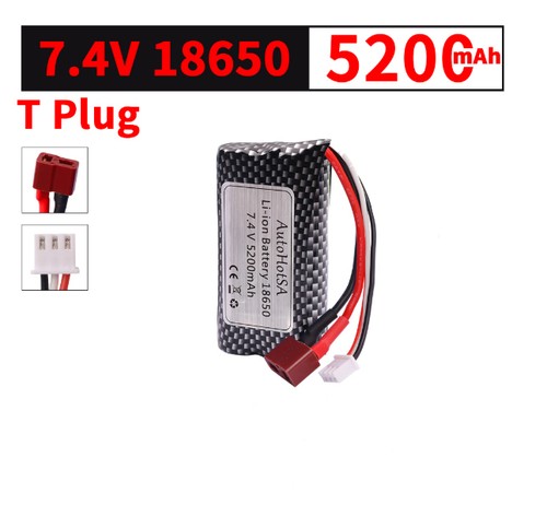 Lipo akku 5200mah t - lipo, 7,4v